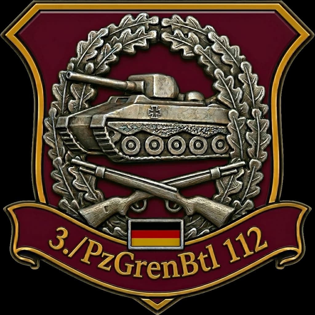 3./ Panzergrenadierbatallion 112 insignia