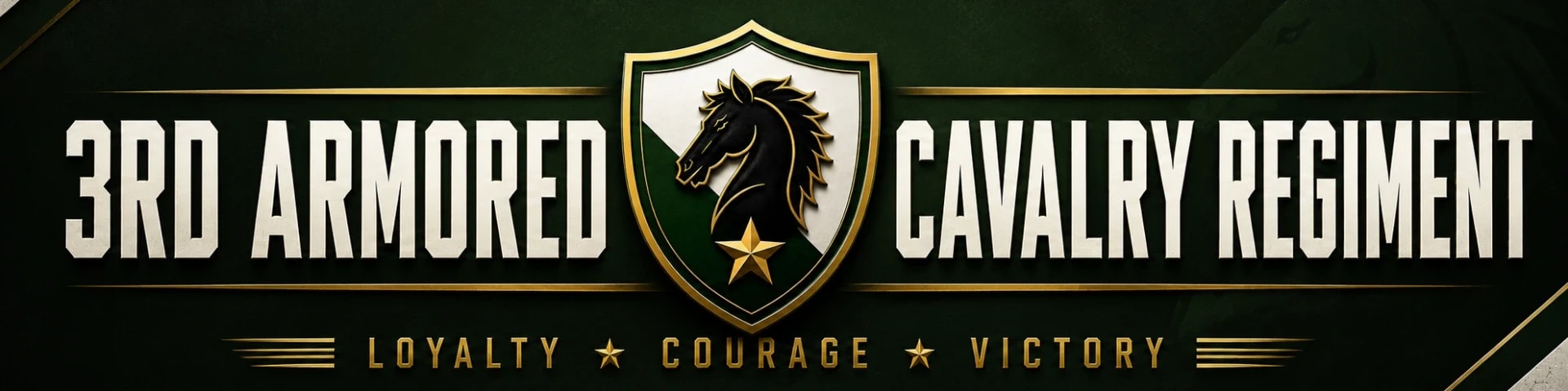 1st Squadron, 3rd Armored Cavalry Regiment. banner