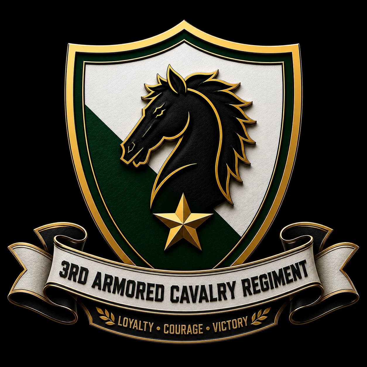 1st Squadron, 3rd Armored Cavalry Regiment. insignia