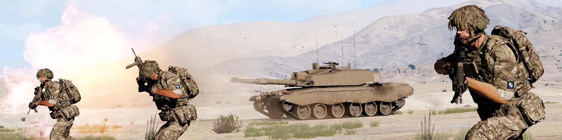 20th Armoured Brigade Combat Team banner
