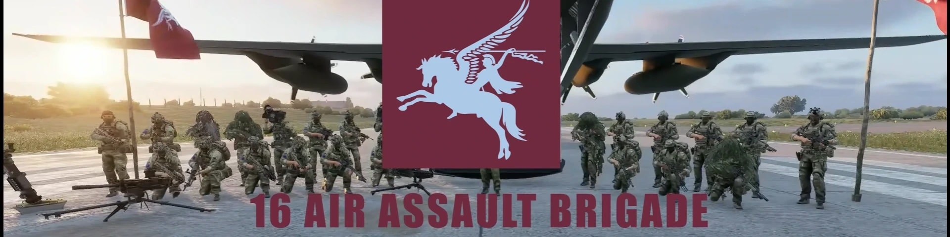16 Air Assault Brigade banner