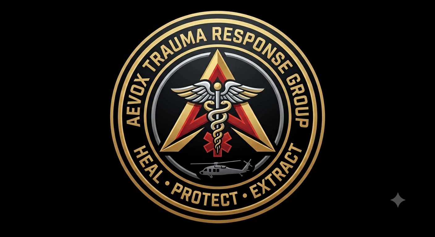 Aevox Trauma Response Group insignia