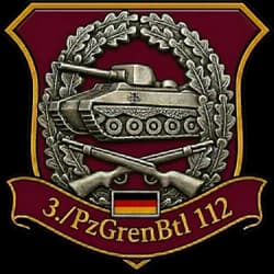 3./ Panzergrenadierbattalion 112 insignia