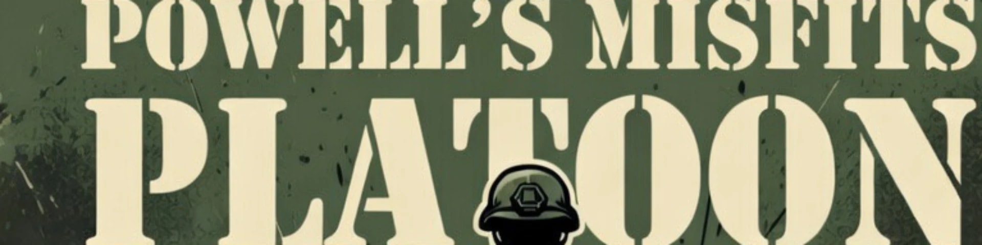 POWELL MISFIT,S PLATOON banner