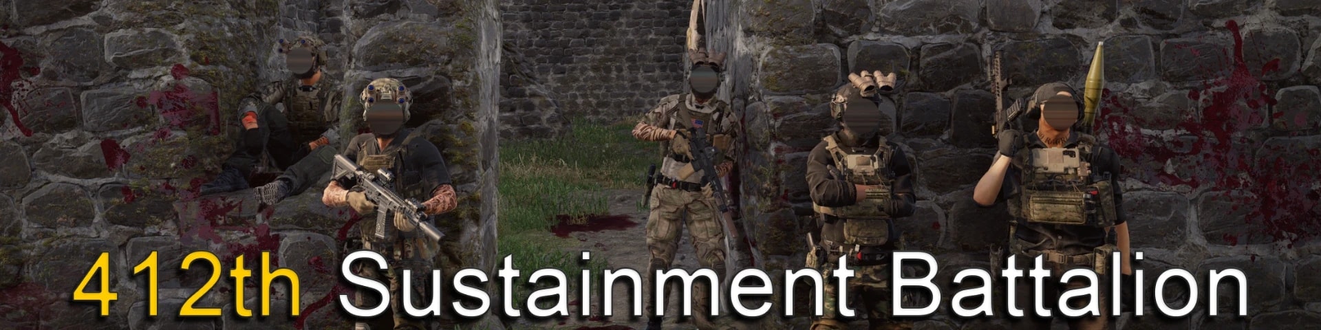 412th Sustainment Battalion banner