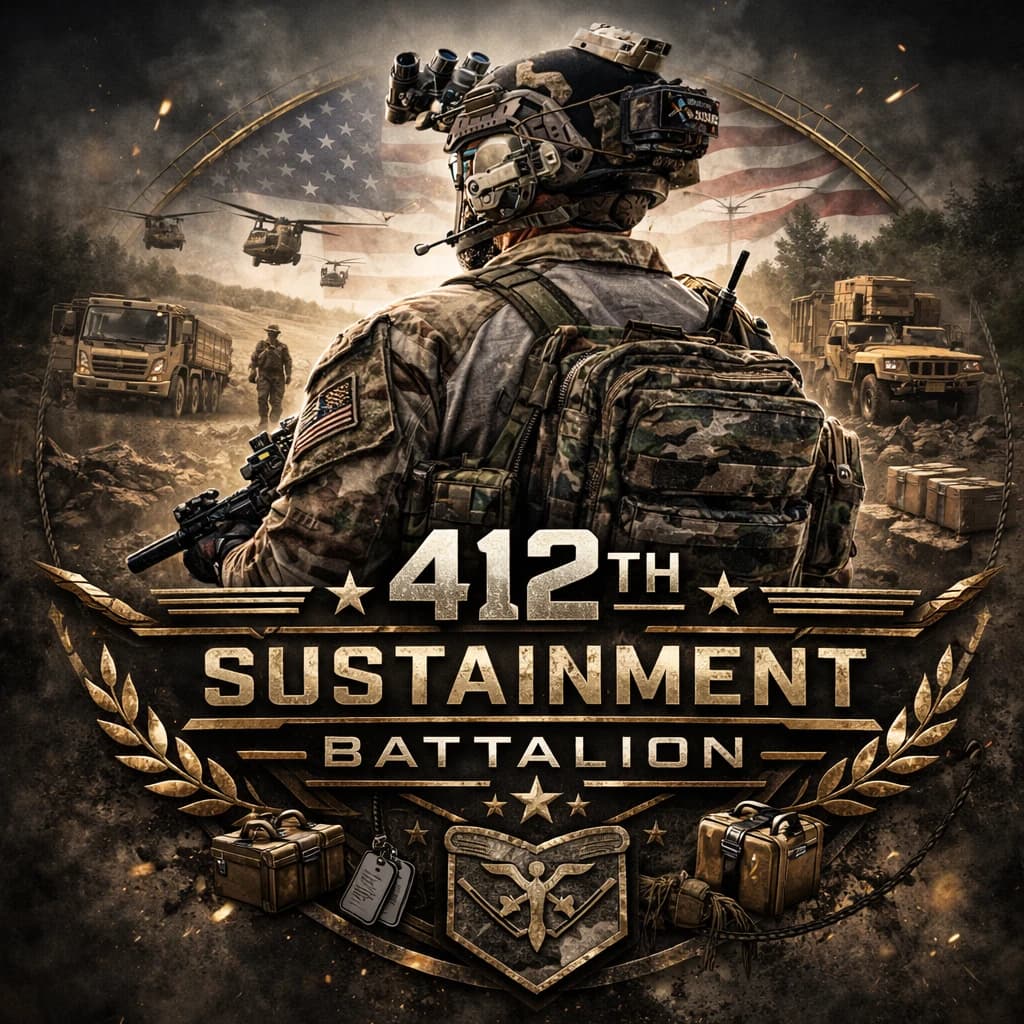 412th Sustainment Battalion insignia