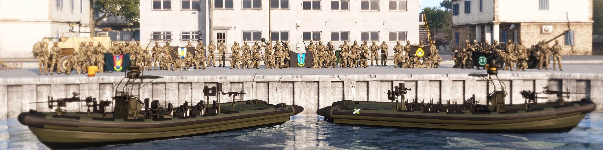 United Kingdom Commando Force banner