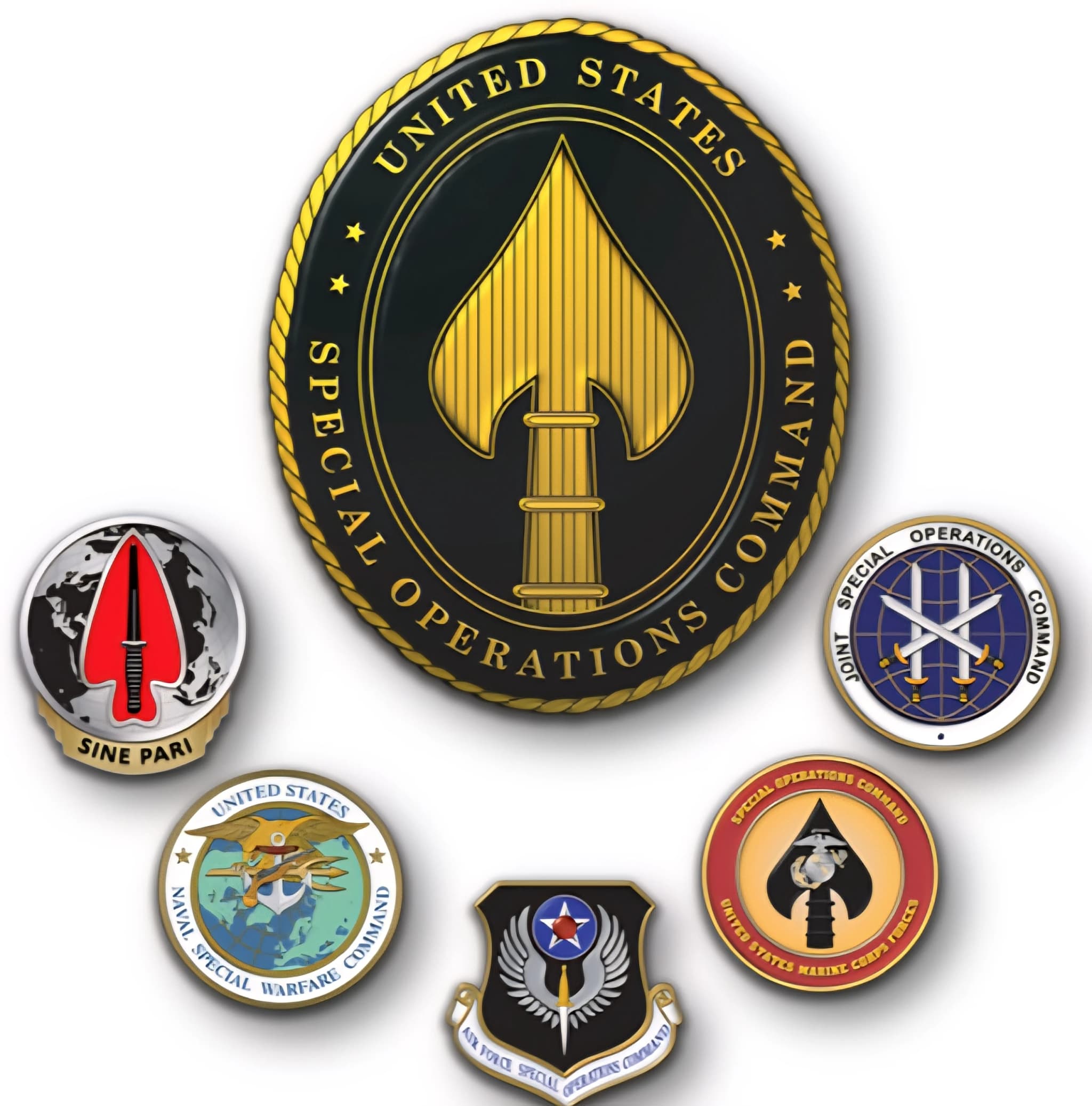 US SPECIAL OPERATION COMMAND insignia