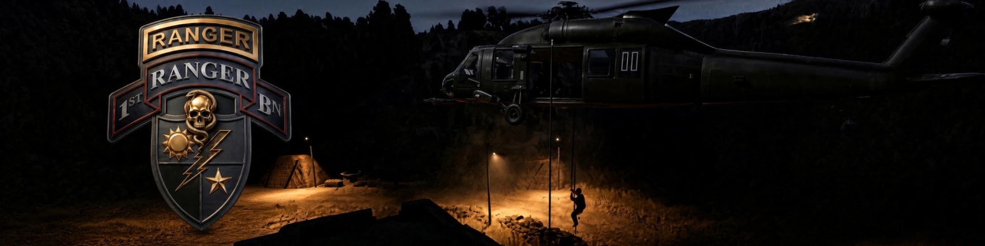 1st Battalion 75th Ranger Regiment banner