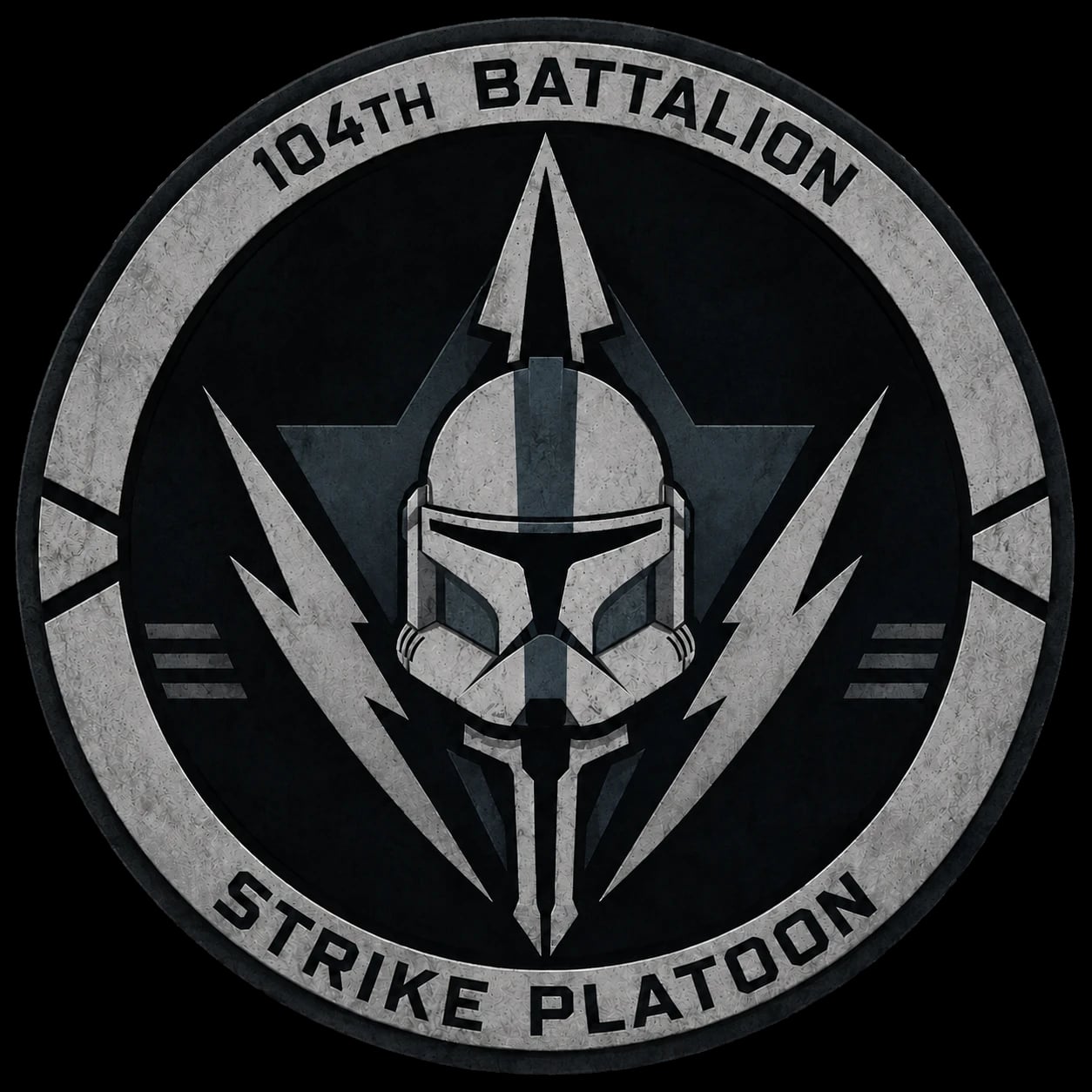104th Strike Platoon (Age of Clones) insignia