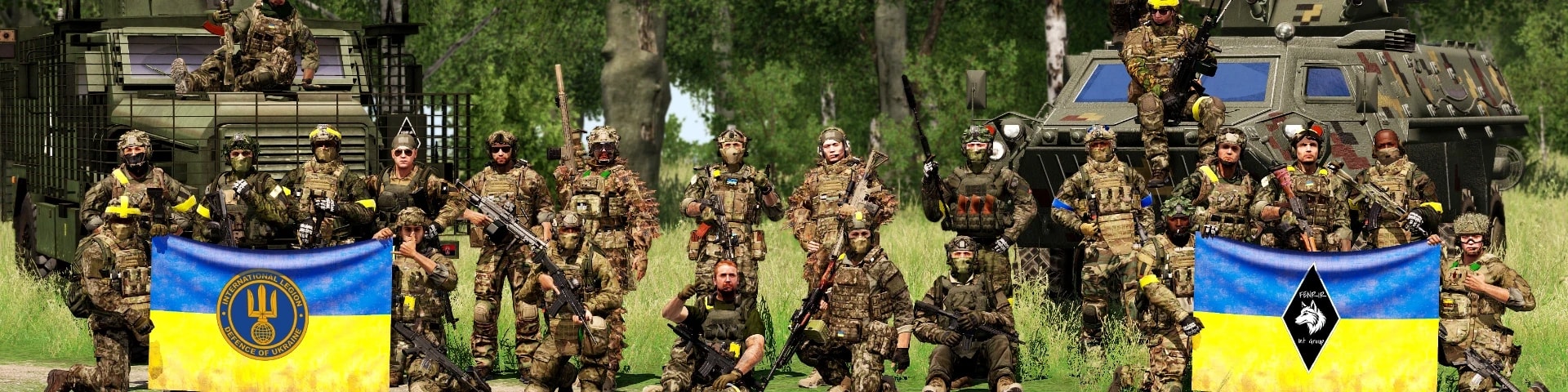 "Fenrir Tactical Group" 2nd Squadron DIU banner