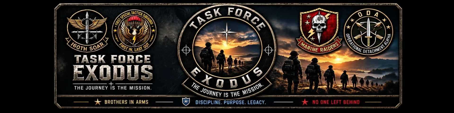 JTFE Task Force Exodus banner