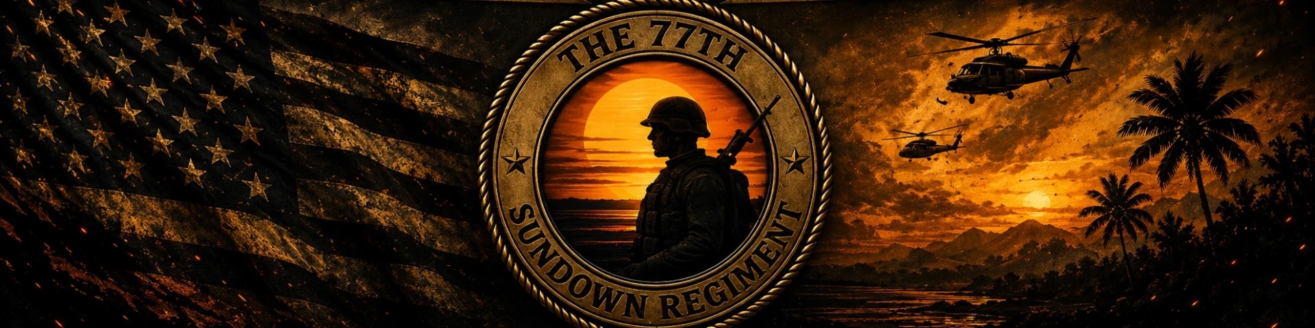 77TH Sundown Regiment banner