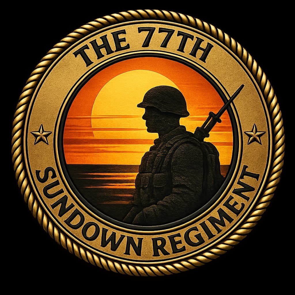 77TH Sundown Regiment insignia