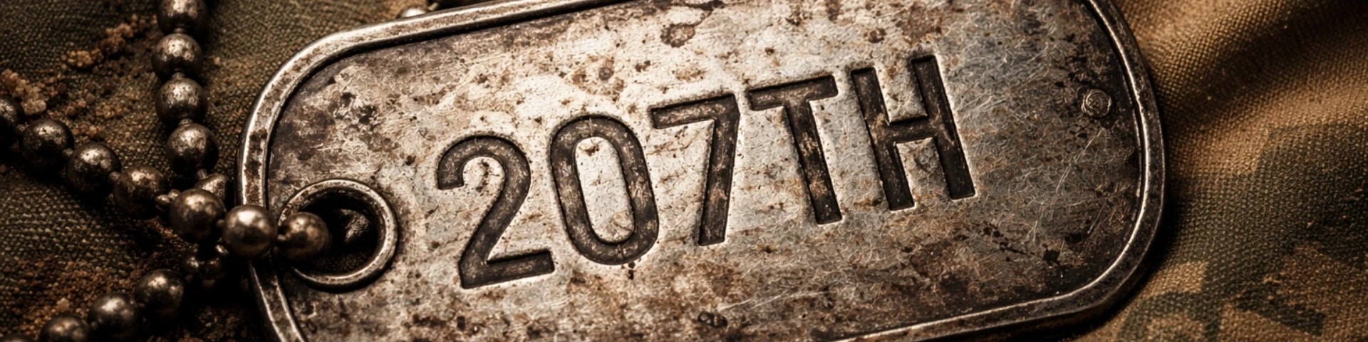 207th Ranger Battalion banner