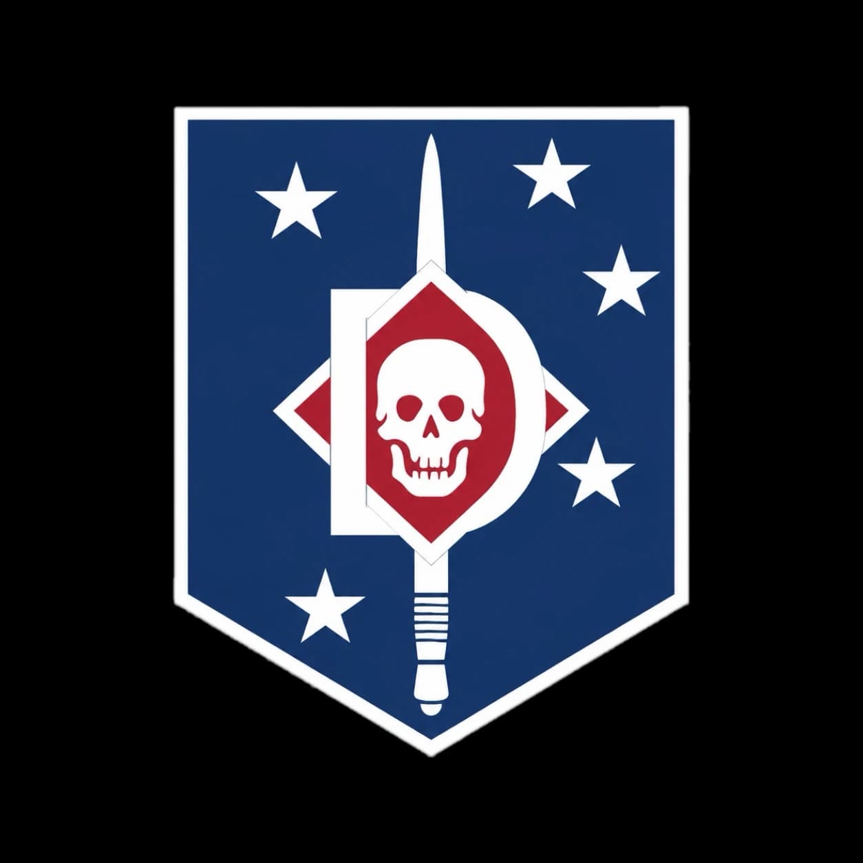 Delta Co. 1st Marine Raider Battalion insignia
