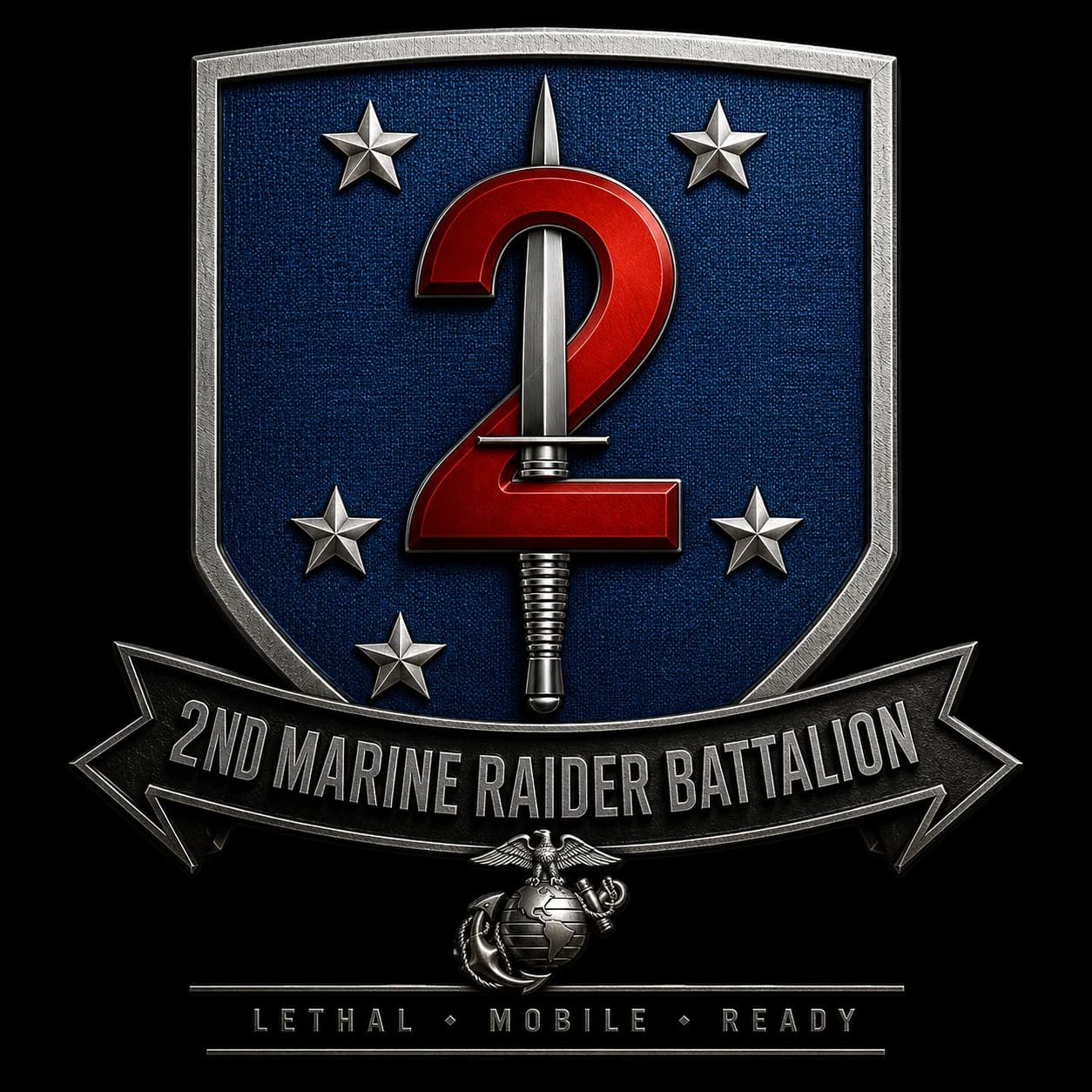 Fox Company 2nd Marine Raider Battalion insignia