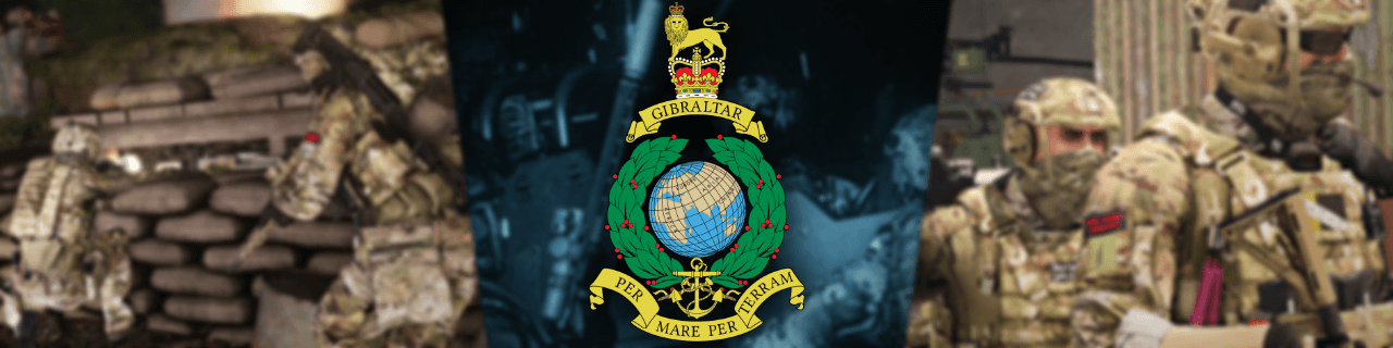 40 Commando Royal Marines banner
